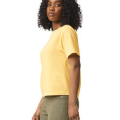 Womens Boxy Cropped T-Shirt